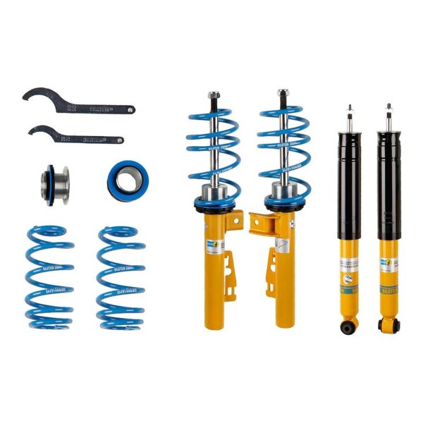 Suspension Kit, springs/shock absorbers Gas Pressure BILSTEIN for e.g. SMART Fortwo Cabrio