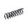 Suspension Spring Rear Axle Coil Spring TRISCAN for MERCEDES-BENZ CLK