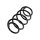 Suspension Spring Front Axle Coil Spring TRISCAN for e.g. OPEL VECTRA