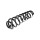 Suspension Spring Front Axle Coil Spring TRISCAN for e.g. MB M-CLASS