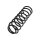 Suspension Spring Rear Axle Coil Spring TRISCAN for FORD STREET