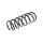 Suspension Spring Rear Axle Coil Spring TRISCAN for VOLVO XC60