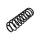 Suspension Spring Rear Axle Coil Spring TRISCAN for VOLVO 740 and others