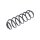 Suspension Spring Rear Axle Coil Spring TRISCAN for SEAT IBIZA and others