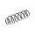 Suspension Spring Rear Axle Coil Spring TRISCAN for SEAT IBIZA and others