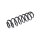 Suspension Spring rear axle coil spring TRISCAN for e.g. VW TOURAN