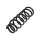 Suspension Spring Rear Axle Coil Spring TRISCAN for TOYOTA COROLLA