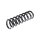 Suspension Spring Rear Axle Coil Spring TRISCAN for e.g. MB E-CLASS