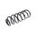 Suspension Spring Rear Axle Coil Spring TRISCAN for CITROËN BERLINGO and others