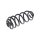 Suspension Spring Rear Axle Coil Spring TRISCAN suitable for BMW X5