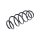 Suspension Spring Front Axle Coil Spring TRISCAN for VOLVO XC60