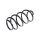 Suspension Spring Front Axle Coil Spring TRISCAN for VW PASSAT and others