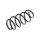 Suspension Spring Front Axle Coil Spring TRISCAN for VW PASSAT and others