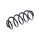 Suspension Spring Front Axle Coil Spring TRISCAN for SEAT EXEO and others