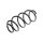 Suspension Spring Front Axle Coil Spring TRISCAN for AUDI A1 and others