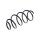 Suspension Spring Front Axle Coil Spring TRISCAN for AUDI A1 and others