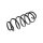 Suspension Spring Front Axle Coil Spring TRISCAN for LAND ROVER FREELANDER