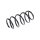 Suspension Spring Front Axle Coil Spring TRISCAN for e.g. RENAULT KANGOO