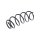 Suspension Spring Front Axle Coil Spring TRISCAN for PEUGEOT 3008 and others