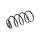 Suspension Spring Front Axle Coil Spring TRISCAN for FORD C-MAX
