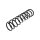 Suspension Spring Rear Axle Coil Spring TRISCAN for RENAULT TWINGO