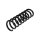 Suspension Spring Rear Axle Coil Spring TRISCAN for MB C-CLASS and others