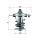 Thermostat coolant temp 85 °C with gasket MAHLE for e.g. HYUNDAI TUCSON