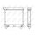 Radiator Engine cooling fins brazed 346 - 293 mm alu NRF for MB 190 among others