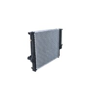 Radiator engine cooling 521 - 435 mm alu NRF for e.g. BMW 5