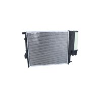 Radiator engine cooling 521 - 435 mm alu NRF for e.g. BMW 5