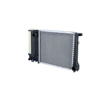 Radiator engine cooling 380 - 327 mm alu NRF for e.g. BMW 3