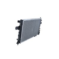 Radiator engine cooling 600 - 366 mm alu NRF for e.g. OPEL ASTRA