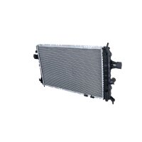 Radiator engine cooling 600 - 366 mm alu NRF for e.g. OPEL ASTRA