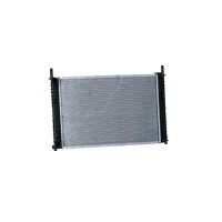 Kühler Motorkühlung Kühlrippen gelötet 500 - 338 mm Alu NRF für u.a. FORD FIESTA