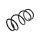 Suspension Spring Front Axle Coil Spring TRISCAN for BMW 3 Series and others