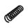 Suspension Spring Rear Axle Coil Spring TRISCAN for MERCEDES-BENZ E-CLASS