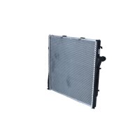 Radiator engine cooling cooling fins soldered 594 - 590 mm alu NRF for BMW X5