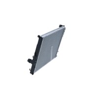 Kühler Motorkühlung Kühlrippen gelötet 580 - 449 mm Alu NRF für u.a. BMW 3er