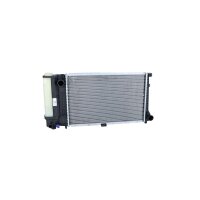 Radiator engine cooling 520 - 327 mm alu NRF for e.g. BMW 5
