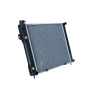 Radiator engine cooling cooling fins brazed 564 - 493 mm alu NRF for JEEP GRAND