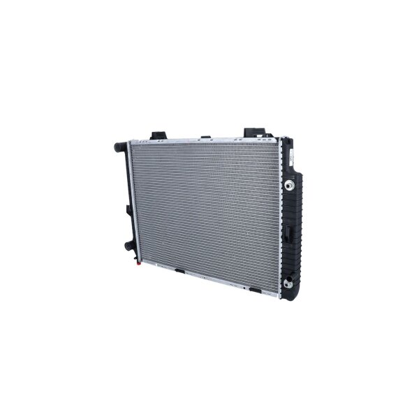 Radiator Engine cooling fins soldered 640 - 484 mm aluminium NRF for MB E-CLASS