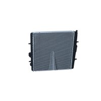 Radiator engine cooling 395 - 380 mm alu NRF for e.g. PEUGEOT 206