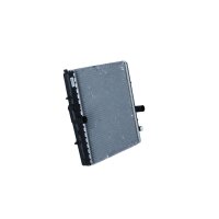 Radiator engine cooling 395 - 380 mm alu NRF for e.g. PEUGEOT 206