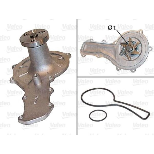 Wasserpumpe Motorkühlung VALEO für CHRYSLER LE BARON