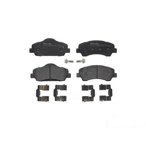 Brake pad set disc brake 19 mm BREMBO suitable for e.g. PEUGEOT 308