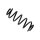 Suspension Spring Front Axle BILSTEIN for e.g. AUDI A4