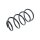 Suspension Spring Front Axle Coil Spring TRISCAN for VOLVO V40