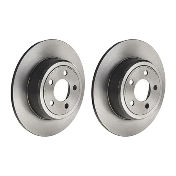 2 brake discs full Ø 320 mm 10 mm coated BREMBO for CHRYSLER 300C and others