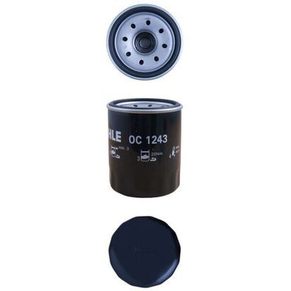 Ölfilter Anschraubfilter 80mm MAHLE für D-MAX II Pritsche/Fahrgestell
