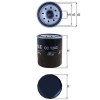 Ölfilter Anschraubfilter 80mm MAHLE für D-MAX...